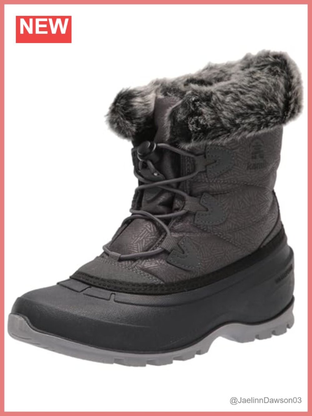 Waterproof Insulated Women's Snow Boots Faux Fur Lined Winter Booties